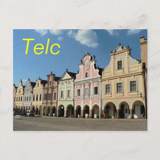Cartão postal Telc (Frente)