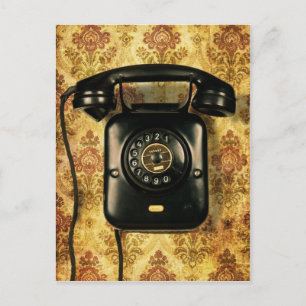 Cartão Postal Telefone retroativo