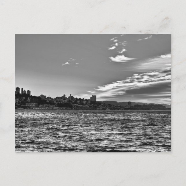 Cartão Postal Telegraph Hill San Francisco Ca. (Frente)