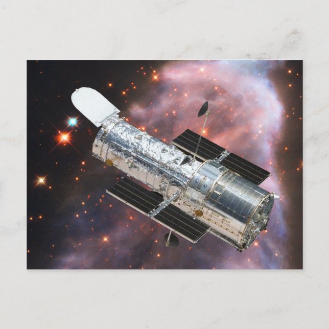 Cartão Postal Telescópio espacial Hubble (Frente)