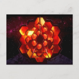 Cartão Postal Telescópio Espacial James Webb 2021 Comemorativo