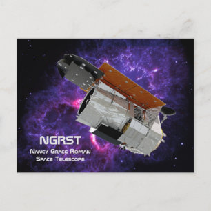 Cartão Postal Telescópio Espacial Nancy Grace Roman