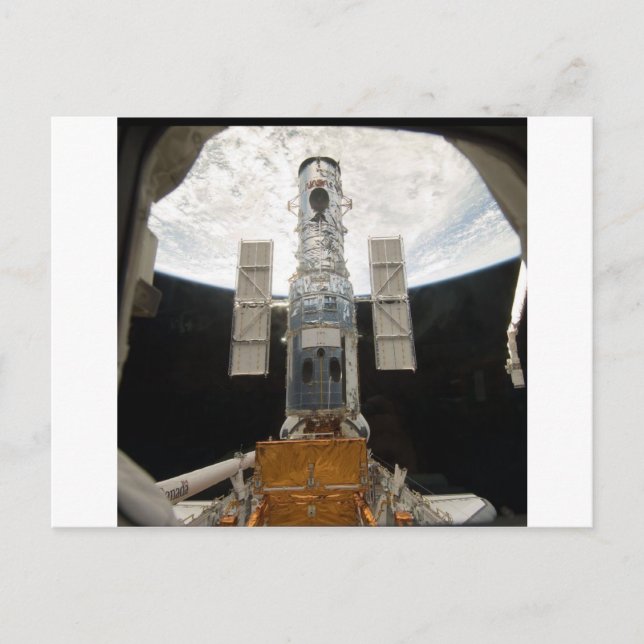Cartão Postal telescópio Hubble (Frente)