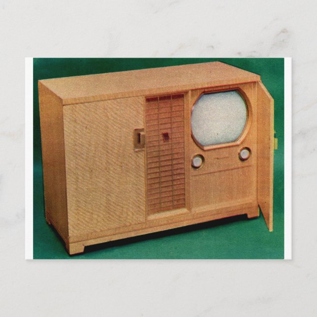 Cartão Postal televisão dinamarquesa moderna n.º 2, de cerca de  (Frente)