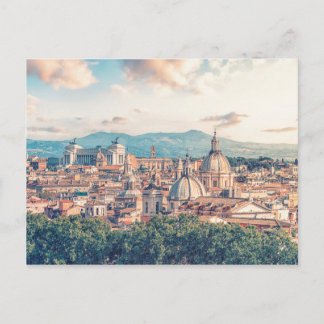 Cartão Postal Telhados de Roma
