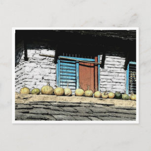 Cartão Postal Telhados do Nepal