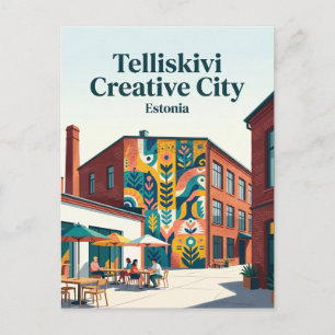 Cartão Postal Telliskivi Cidade Criativa Estônia