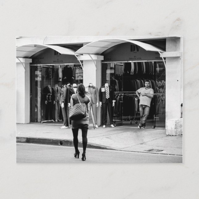 Cartão Postal Tem acontecido desde a aurora do tempo. (Frente)