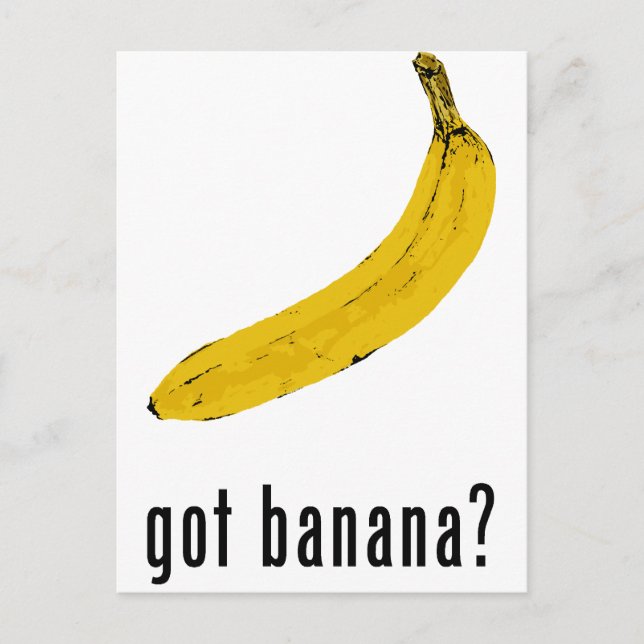 Cartão Postal Tem Banana? (Frente)