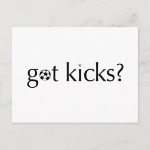 Cartão Postal Tem Kicks?