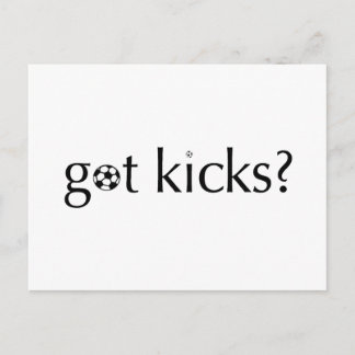 Cartão Postal Tem Kicks?
