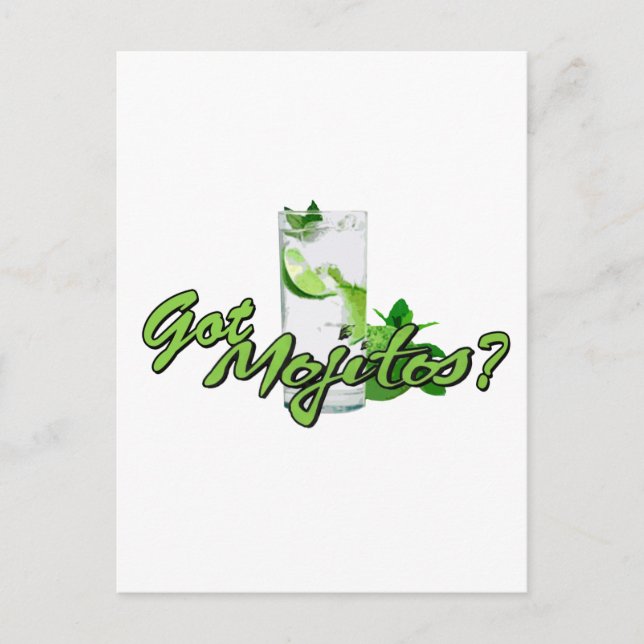 Cartão Postal Tem Mojitos? (Frente)