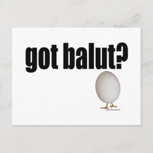 Cartão Postal Tem o Balut?