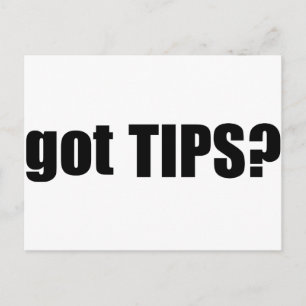 Cartão Postal tem TIPS?