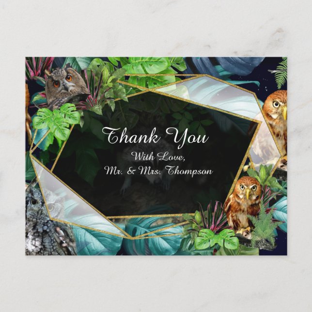 Cartão Postal Tema de celebração de festa noturna (Frente)