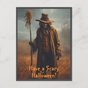 Cartão Postal Tema do Halloween - Assustador