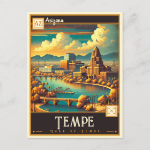Cartão Postal Tempe, Arizona   Vintage