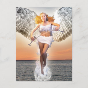 Cartão Postal Temperatura Tarot Card Art