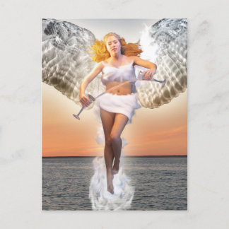 Cartão Postal Temperatura Tarot Card Art