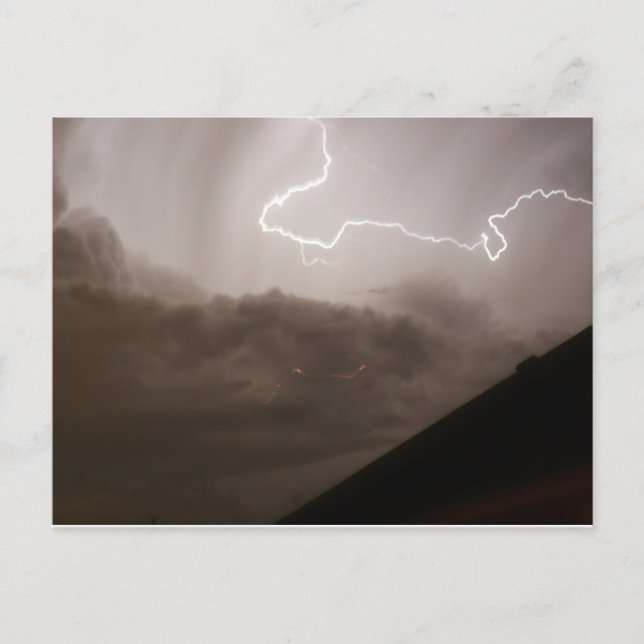 Cartão Postal Tempestade no Texas (Frente)
