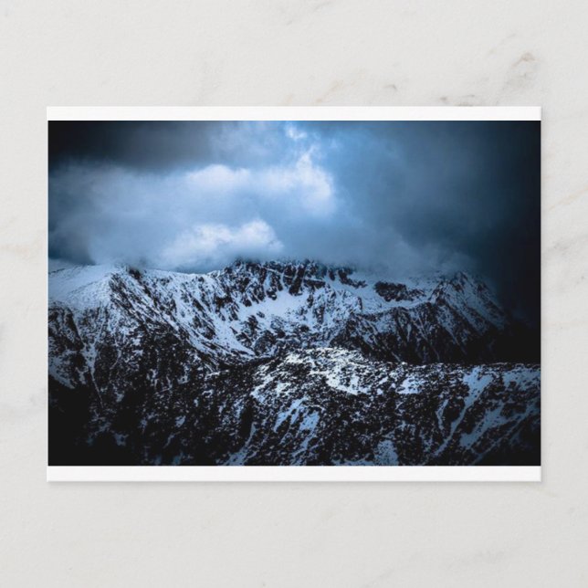 Cartão Postal Tempestade se formando (Frente)