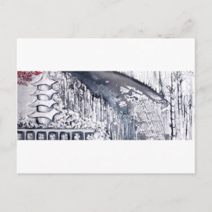 Cartão Postal Templo Antigo da Paz