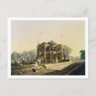 Cartão Postal Templo Antigo em Hulwud, do Volume I de 'Cenas