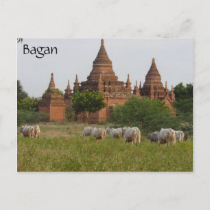 Cartão Postal templo bagan