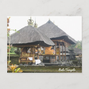 Cartão Postal Templo Bali