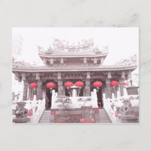 Cartão Postal Templo Chinês em Yokohama, Japão