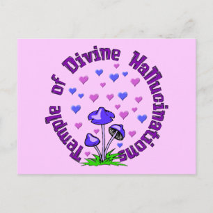 Cartão Postal Templo de alucinação divina