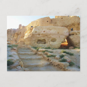 Cartão Postal Templo de Amon em Siwa - Oráculo de Siwa