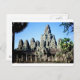 Cartão Postal Templo de Bayon em Angkor, Camboja (Frente/Verso)