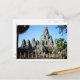 Cartão Postal Templo de Bayon em Angkor, Camboja (Frente/Verso In Situ)