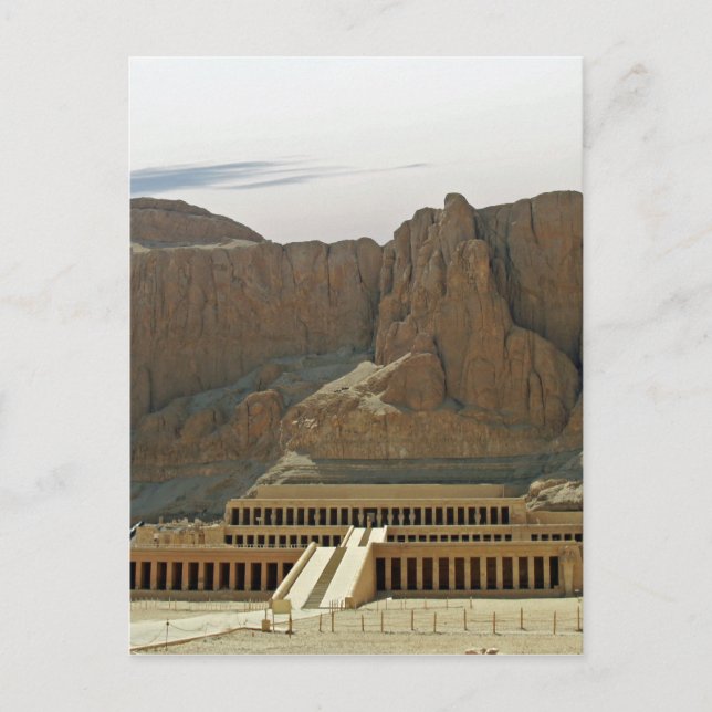 Cartão Postal templo de karnak (Frente)