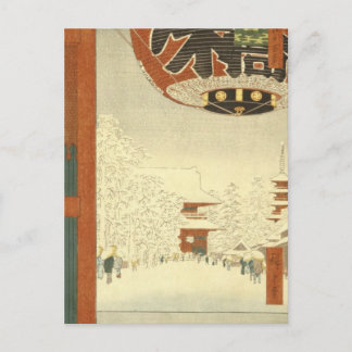 Cartão Postal Templo de Kinryūzan, Asakusa