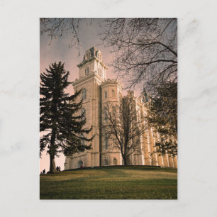 Cartão Postal Templo de Manti Utá LDS