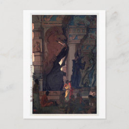 Cartão Postal Templo de Meenakshi em Madurai, Hiroshi Yoshida
