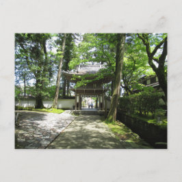 Cartão Postal Templo de Natadera: Ishikawa, Japão