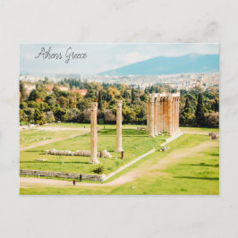 Cartão Postal Templo de Zeus Olímpico, Atenas