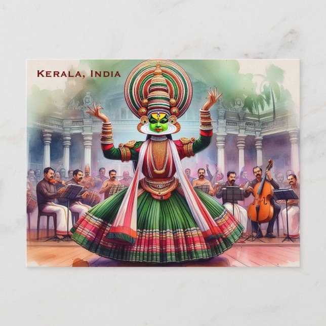 Cartão Postal Templo Dourado Índia Turismo Viagem Adicionar (Frente)