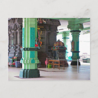 Cartão Postal Templo Hindu Chettiar, santuário central