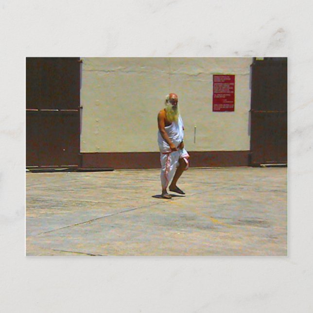 Cartão Postal Templo Hindu, Guru (Frente)