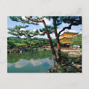 Cartão Postal Templo Kinkaku-ji, Quioto, Japão