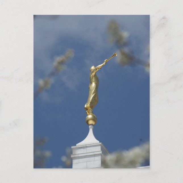 Cartão Postal Templo LDS (Frente)