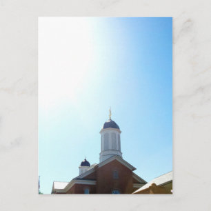 Cartão Postal templo mórmon de vernal utah lds