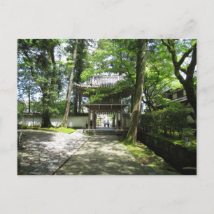 Cartão Postal Templo Natadera: Ishikawa, Japão