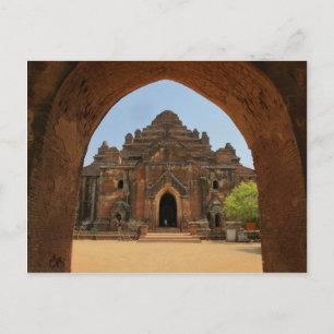 Cartão Postal Templos de Bagan