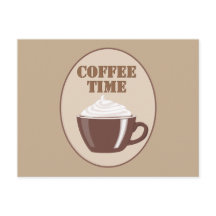 Tempo de café adorável