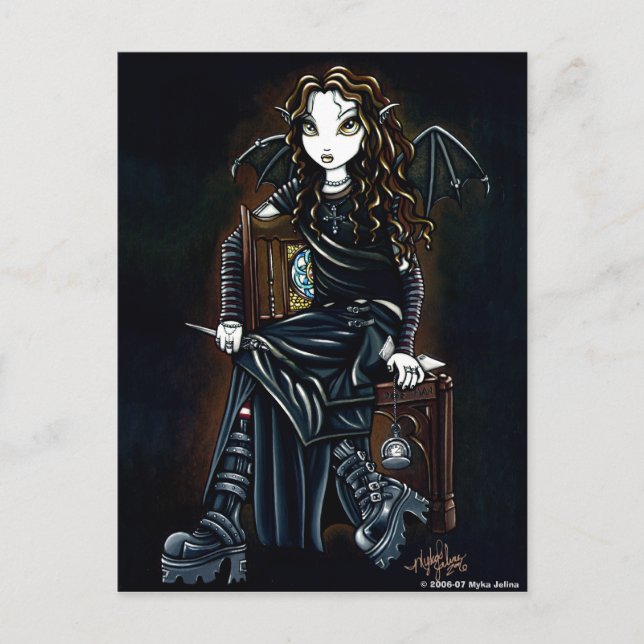 Cartão postal "Tempo de Morte" (Frente)